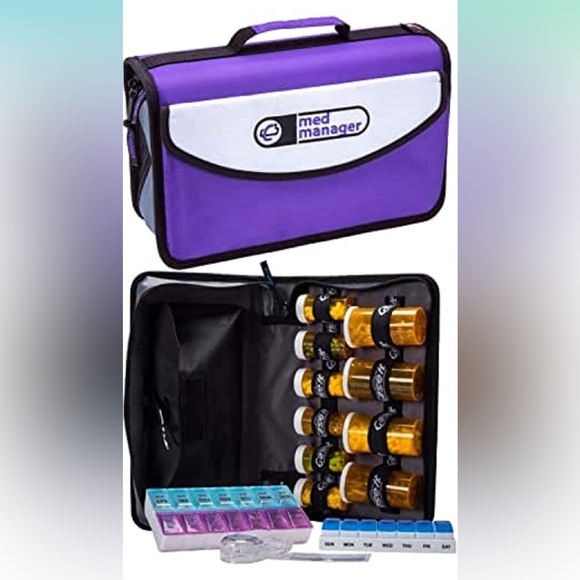 NWT Med Manager Medication Organizer - Picture 2 of 14